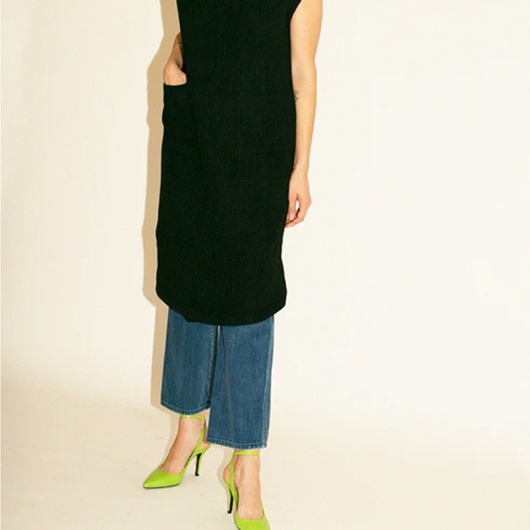 Mara Hoffman BLACK KNIT FADIA DRESS NWT - Picture 5 of 9